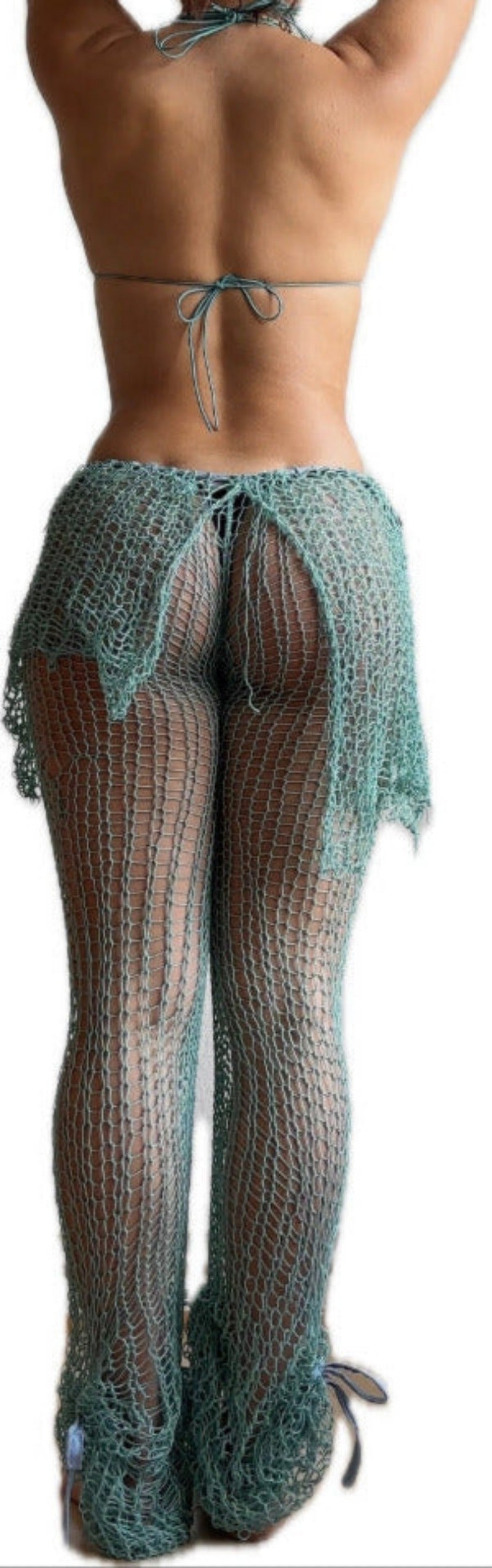 Wing Pants Mint Blue M/L