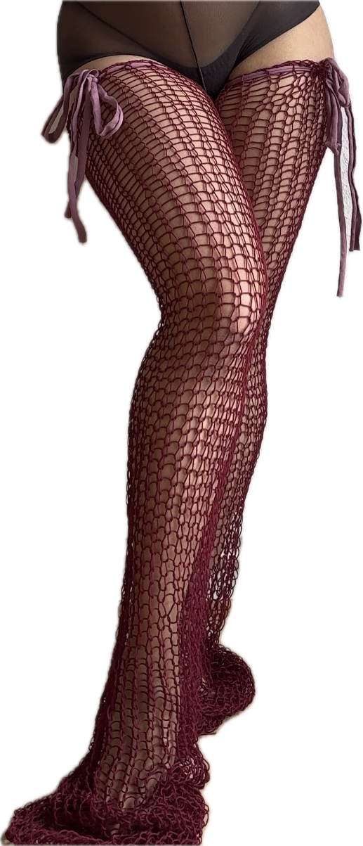 bordeaux leg warmers / chaps M/L